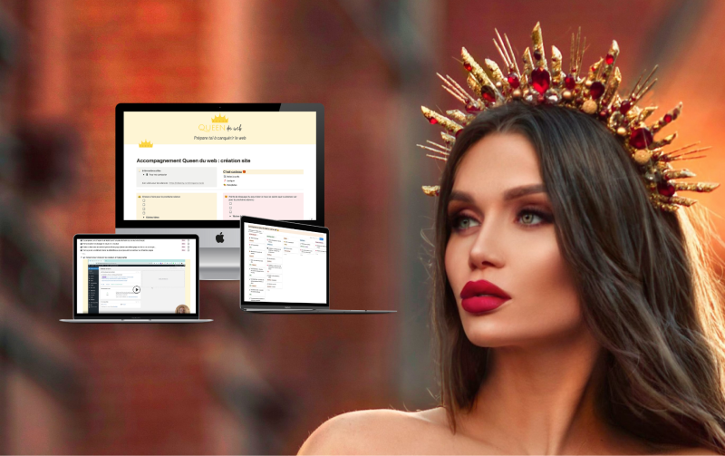 Visuel Queen du web Visuel Queen du web