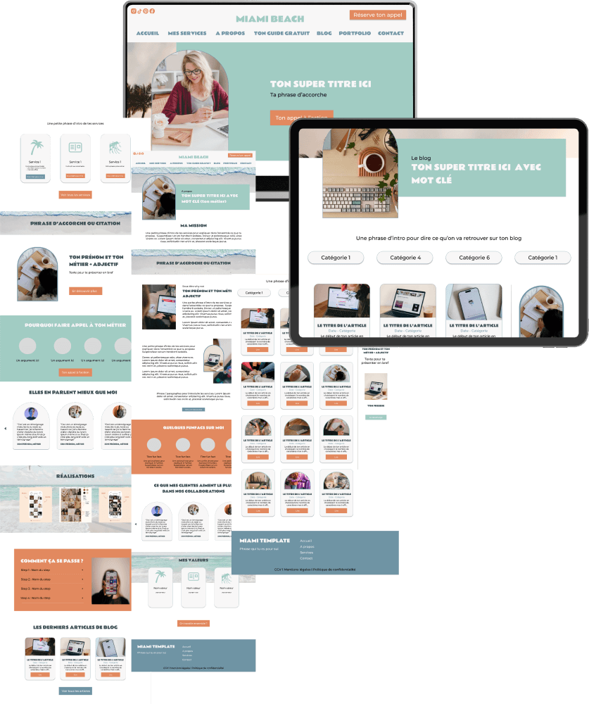 Visuel Miami Template Visuel Miami Template